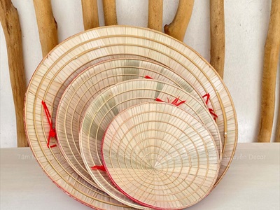 Nón lá trang trí phong cách cờ Đỏ sao Vàng [4 Size] NON-T-02